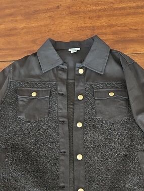 Ivy Box Alpha Kappa Alpha Black Button Front Jacket